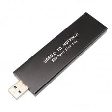 USB3 0 TO M 2 NGFF SSD External Enclosure 22mm   30mm   42mm   60mm  80 mm Storage Case Adapter Aluminium