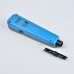 Aucas Network Cable Impact Krone Tool Module Block Insertion Punch Down Tool 110 Type Patch Panel Hookup Tool